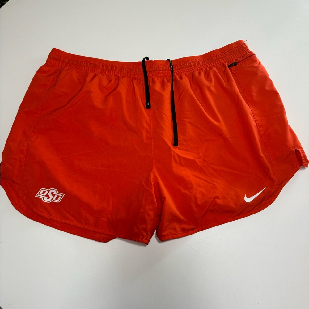 Nike plus size running shorts. Oklahoma State University
